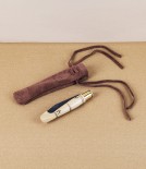 Nontron Suede Drawstring Pouch for Nº22 Knives