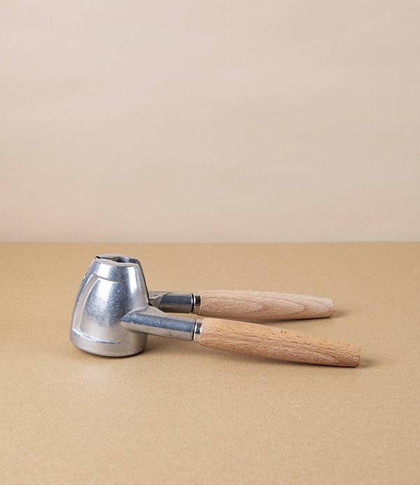 Nutcracker & Cork Puller, Aluminium & Beech