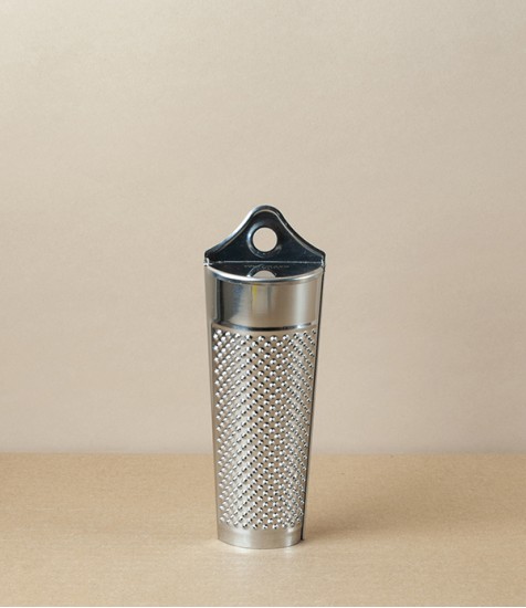 Nutmeg Grater & Store, Stainless Steel