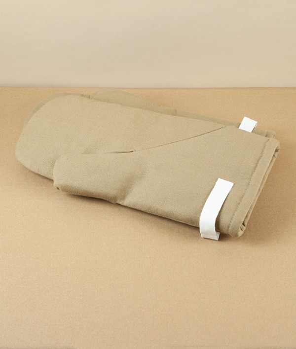 Organic Cotton Large Oven Mitts, Khaki