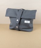 Organic Cotton Lunch Bag, Slate