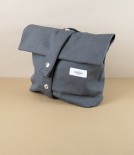 Organic Cotton Lunch Bag, Slate