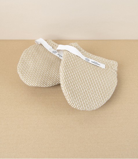 Organic Cotton Mini Oven Mitts, Olive Green