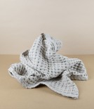 Waffle Weave Organic Cotton Hand Towel, Stone