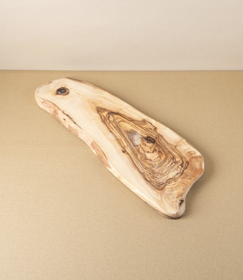 Olive Wood Individually Shaped Serving Board, Medium