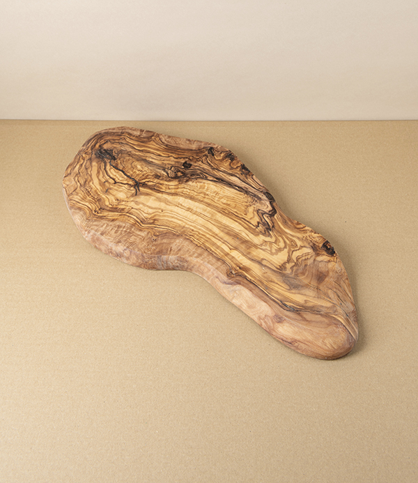 Olive Wood Individually Shaped Serving Board, Medium