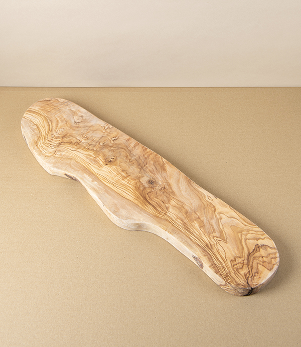Olive Wood Individually Shaped Serving Board, Large