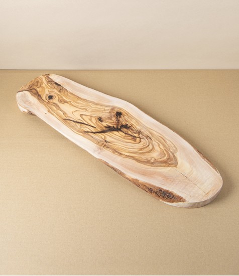 Olive Wood Individually Shaped Serving Board, Large