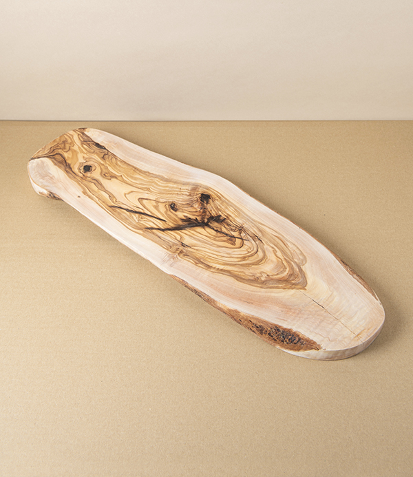 Olive Wood Individually Shaped Serving Board, Large