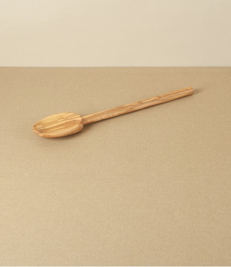 Handmade Olive Wood Spoon, 25cm, North African