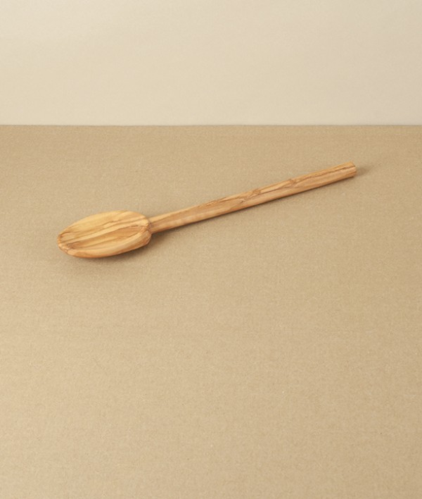 Handmade Olive Wood Spoon, 25cm, North African