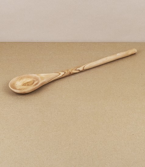 Cooking spoon, Olive wood, Tunisia 