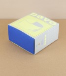 Turned olive wood shaving cup with lid