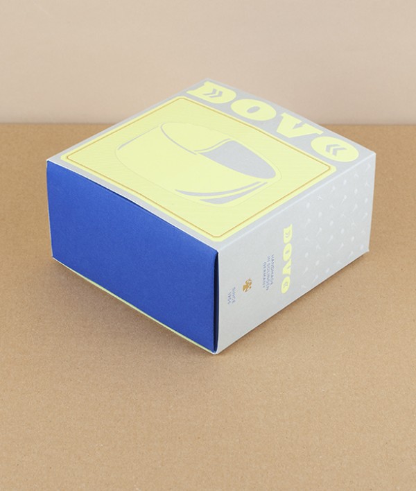 Turned olive wood shaving cup with lid