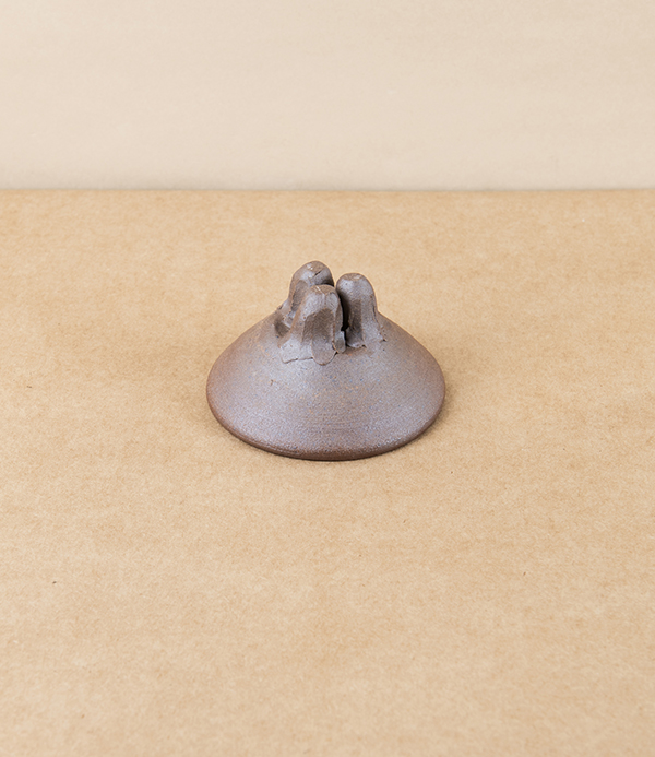 Symy Ong Three-Footed Glazed Incense Dish, White