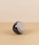 Symy Ong Hand-Thrown Bud Vase, Tenmoku