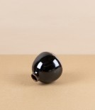 Symy Ong Hand-Thrown Bud Vase, Tenmoku
