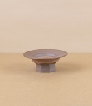 Hand-Thrown Faceted Candle Holder, Large