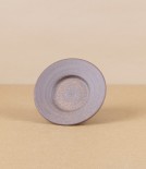 Hand-Thrown Faceted Candle Holder, Large