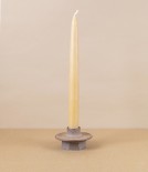 Hand-Thrown Faceted Candle Holder, Medium