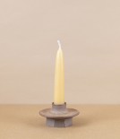 Hand-Thrown Faceted Candle Holder, Medium
