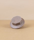 Hand-Thrown Faceted Candle Holder, Medium