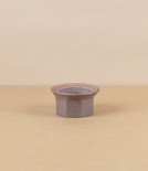 Hand-Thrown Faceted Candle Holder, Tea Light & Votive