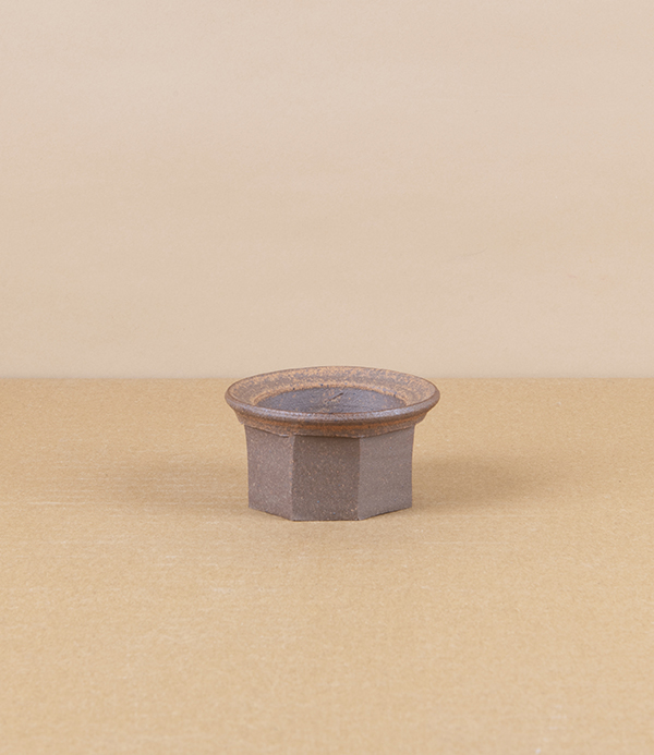 Hand-Thrown Faceted Candle Holder, Tea Light & Votive