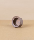 Hand-Thrown Faceted Candle Holder, Tea Light & Votive