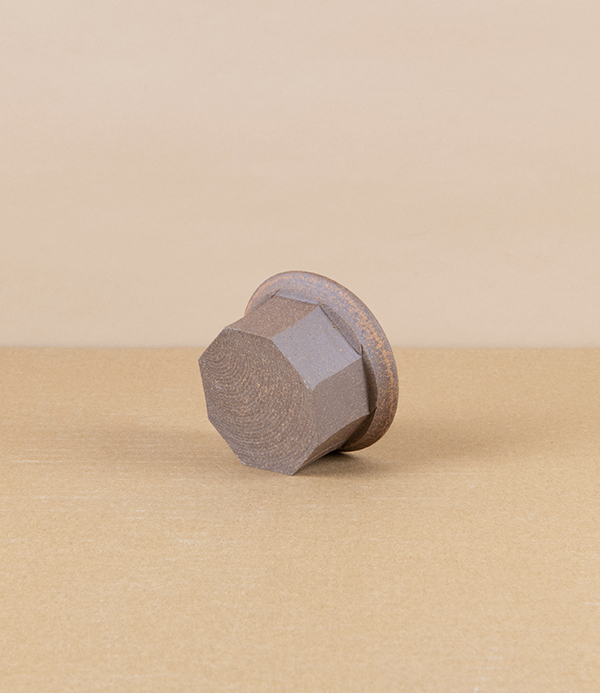Hand-Thrown Faceted Candle Holder, Tea Light & Votive