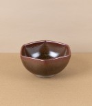 Symy Ong Hand-Thrown Hexagonal Bowl, Tenmoku