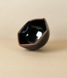 Symy Ong Hand-Thrown Hexagonal Bowl, Tenmoku
