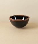 Symy Ong Hand-Thrown Hexagonal Bowl, Tenmoku