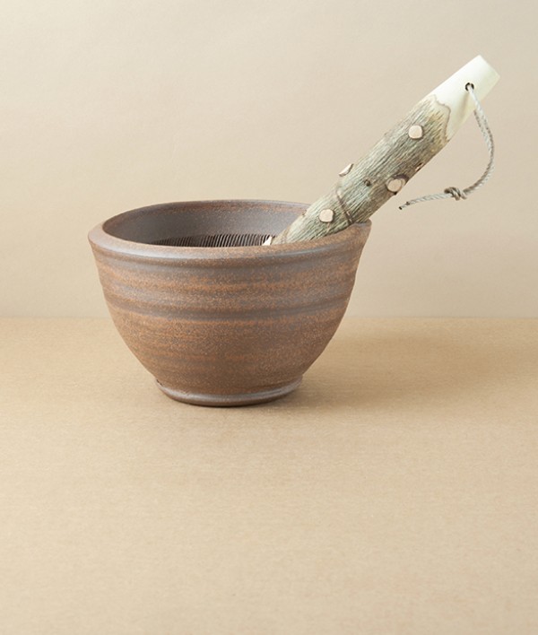 Hand-Thrown Iwami-Style Grinding Bowl
