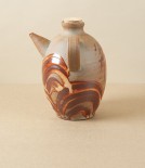 Symy Ong Hand-Thrown Oil Pourer, Shino