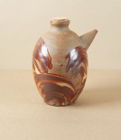 Symy Ong Hand-Thrown Oil Pourer, Shino