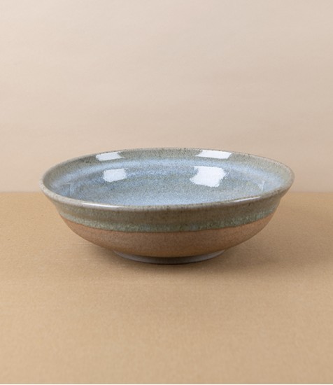 Symy Ong Hand-Thrown Pasta Dish, Ash Glaze