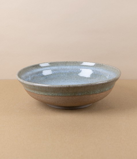 Symy Ong Hand-Thrown Pasta Dish, Ash Glaze