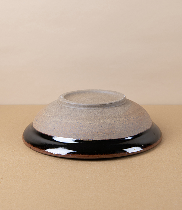Symy Ong Hand-Thrown Pasta Dish, Tenmoku