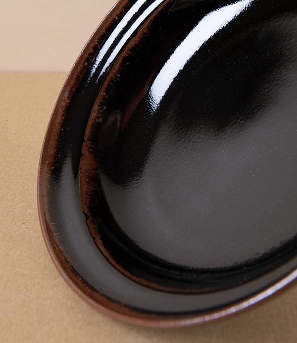 Symy Ong Hand-Thrown Pasta Dish, Tenmoku