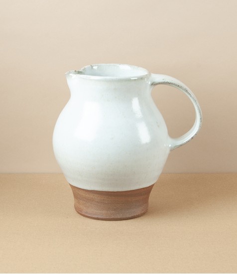Symy Ong Hand-Thrown Table Jug, White