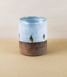 Symy Ong Hand-Thrown Utensil Pot, Brushwork