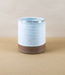Symy Ong Hand-Thrown Utensil Pot, White