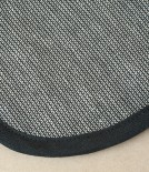 Finnish 100% Linen Wash Mitt, Black & Linen