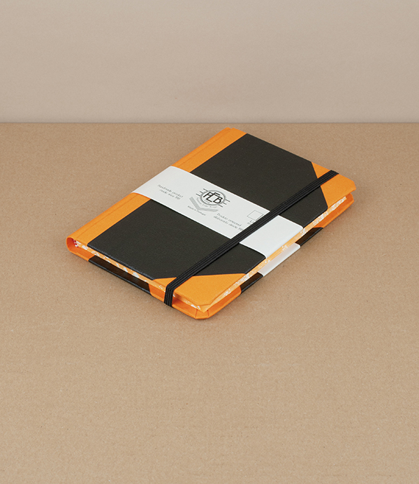 Portuguese Half-Bound Notebook, A6, Plain