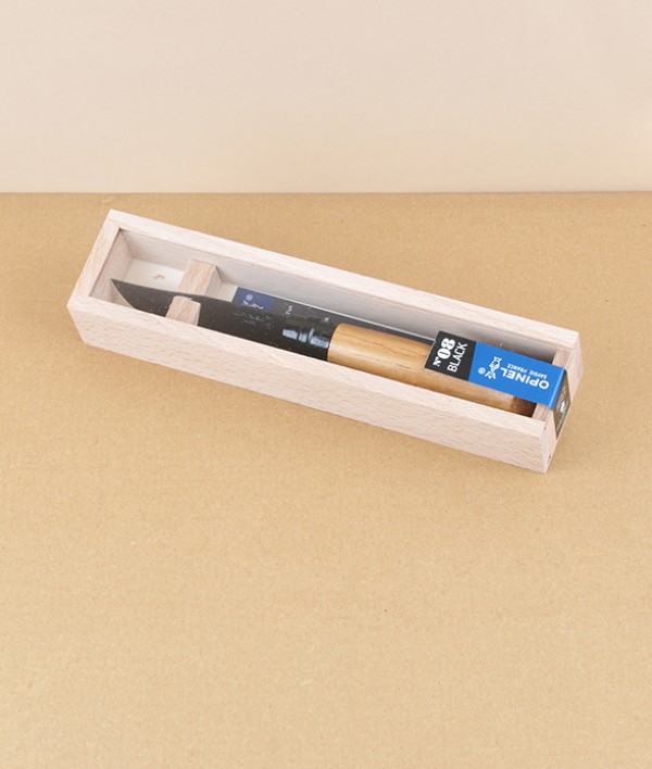 Opinel No.8 Black Oak Knife