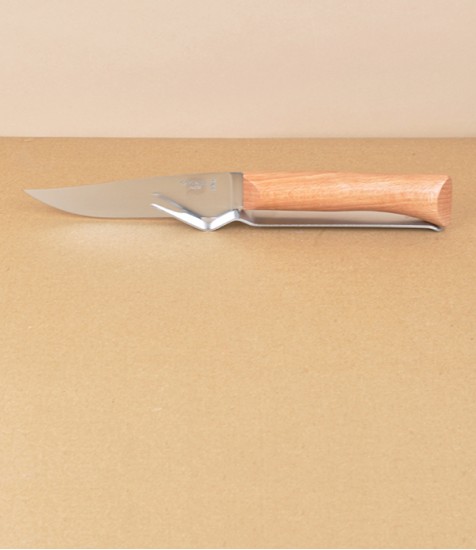 Opinel Cheese Knife & Fork Set