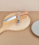 Opinel Cheese Knife & Fork Set