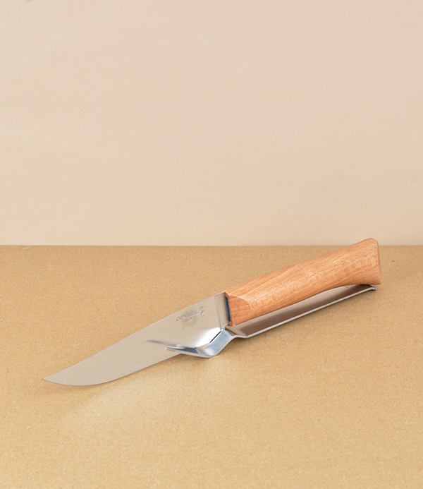 Opinel Cheese Knife & Fork Set