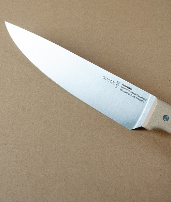 Opinel Stainless Steel Parallèle Chef's Knife No.118